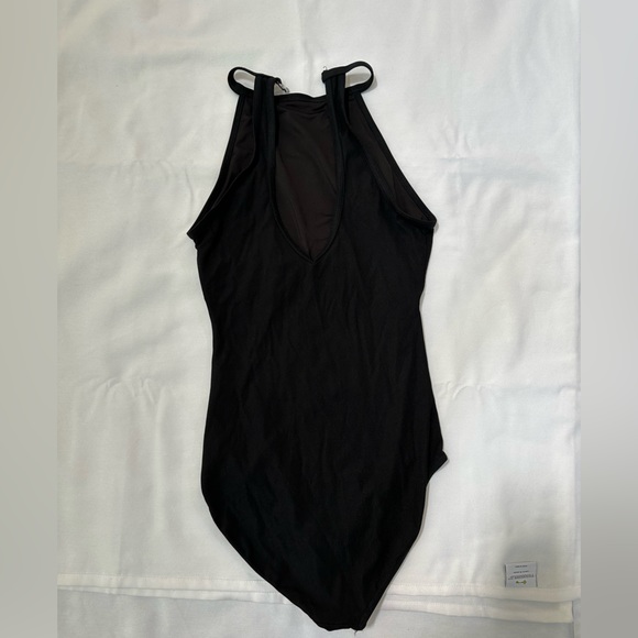 Adult Kennedy Ribbed Halter Leotard - Picture 5 of 7
